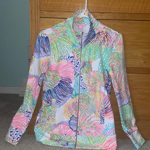 Lilly Pulitzer Jackets & Blazers - Lilly Pulitzer Full Zip-Up Jacket!!